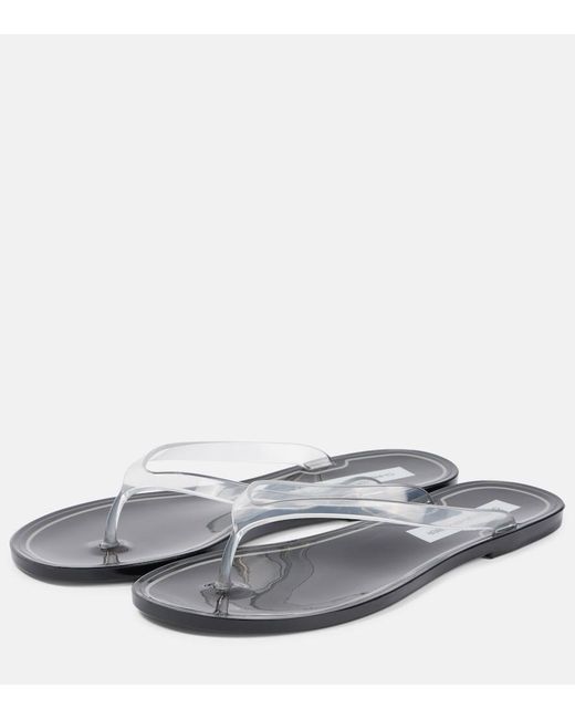 Christopher Esber Black Jo Pvc Flip Flops