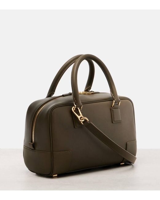 Loewe Brown Tote Bag Amazona 23 Aus Leder