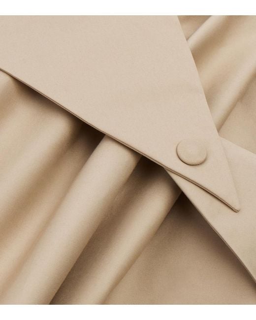 Nour Hammour Natural Cotton Canvas Hood