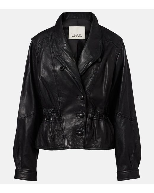 Isabel Marant Black Leather Jacket