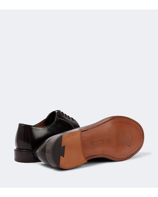 Church's Black Shannon Leather Derby Shoes for men