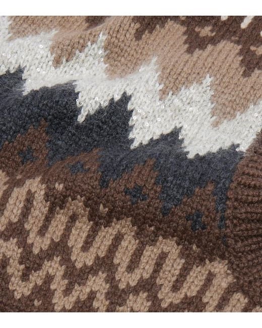 Cappuccio di Brunello Cucinelli in Brown