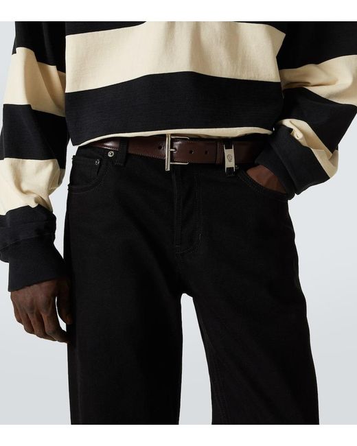 Alexander McQueen Guertel Aus Leder in Brown für Herren