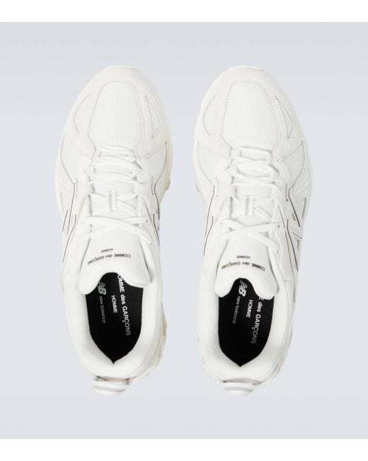 Comme des Garçons White X New Balance Ml610tcg Sneakers for men