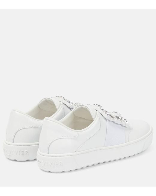 Roger Vivier White Viv' Golf Sneakers
