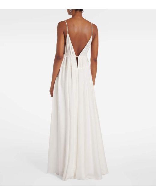 Jonathan Simkhai White Josephine Maxi Dress
