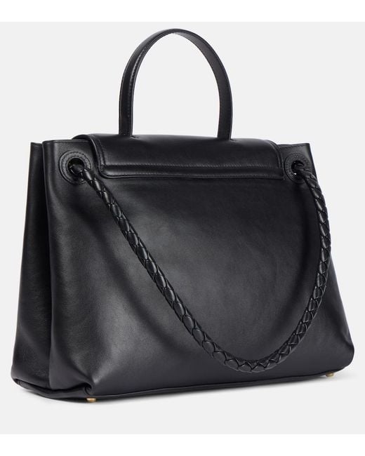 Bottega Veneta Black Tote Bag Ciao Ciao Medium Aus Leder