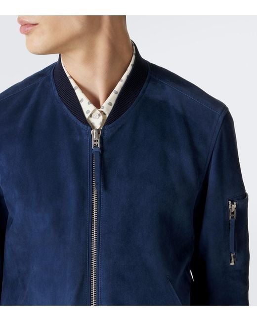 Bomber di Tom Ford in Blue da Uomo