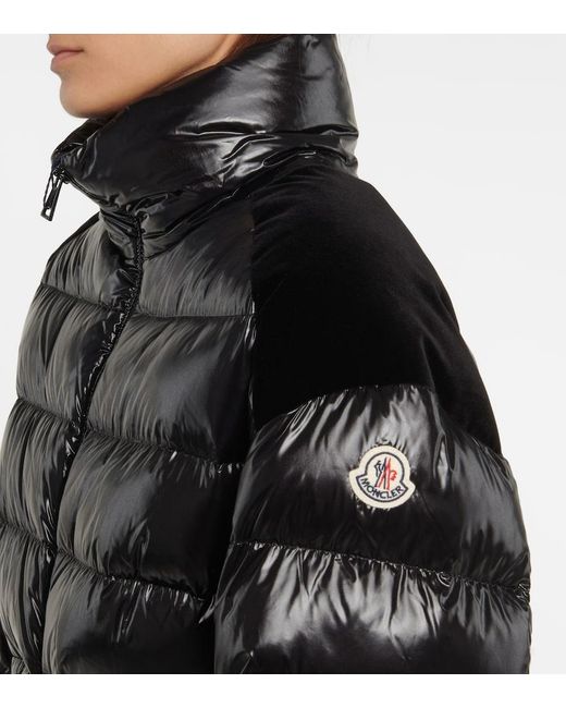 Moncler Black Celepine Nylon Down Jacket
