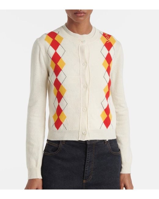 Marni Pink Virgin Wool Cardigan