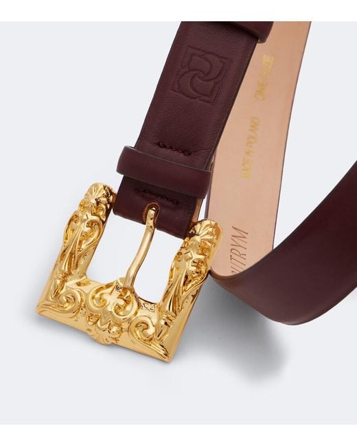 Magda Butrym Brown Leather Belt