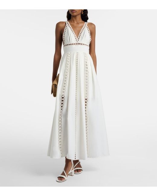 Gianvito Rossi White Betsey 45 Leather Sandals
