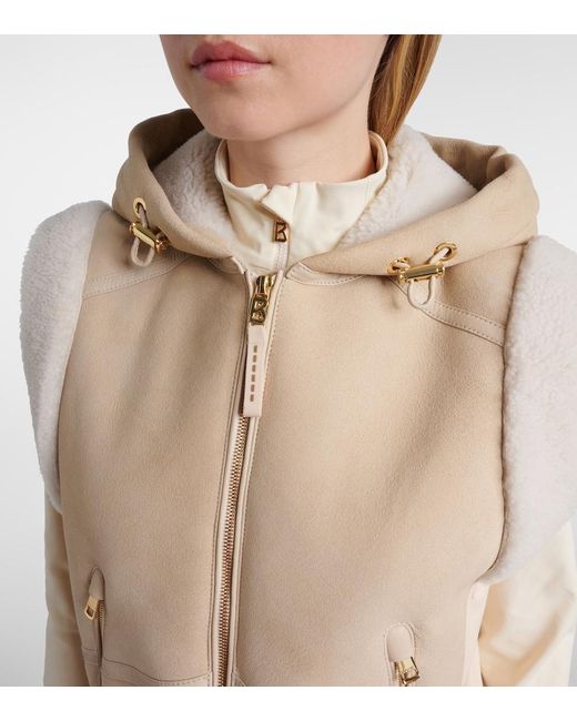 Bogner Natural Finel Suede Ski Jacket