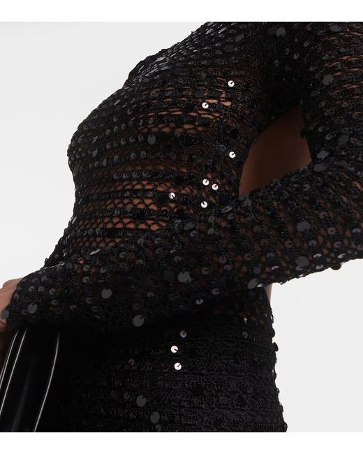Robe Longue A Sequins AYA MUSE en coloris White