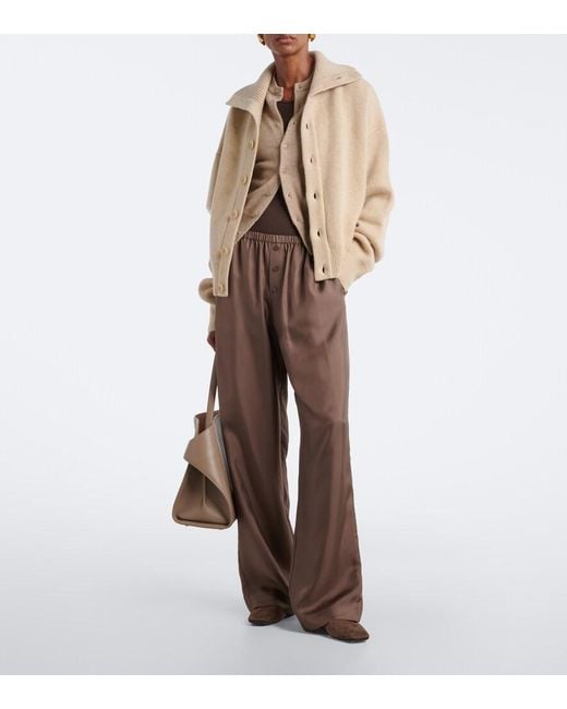 Extreme Cashmere Natural N°377 Clement Cashmere Cardigan