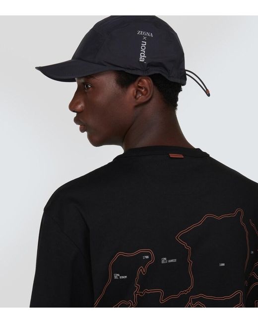 Zegna Blue X Norda Logo Cap for men