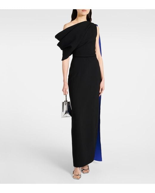 Roksanda Blue Maite Crepe Gown