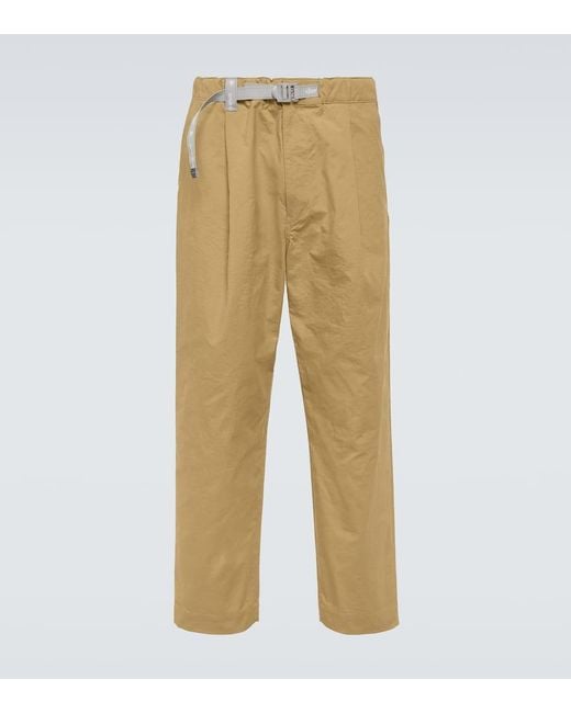 And Wander Natural Technical Tapered Pants for men