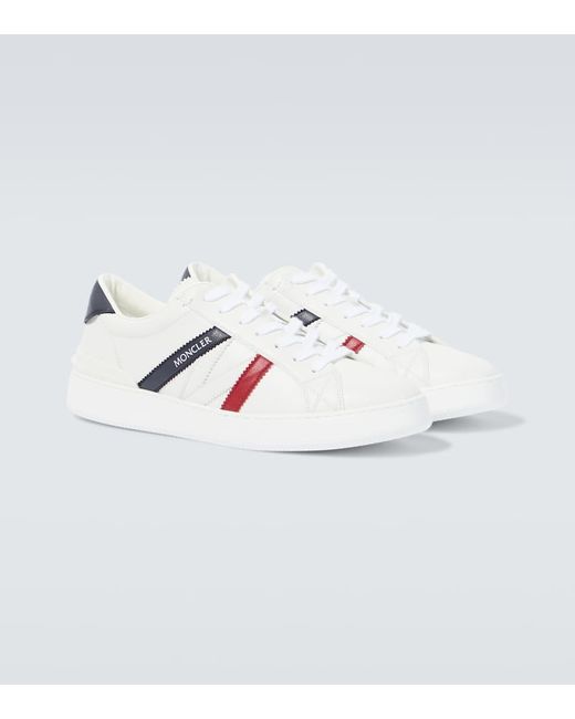 Moncler White Monaco M Sneaker