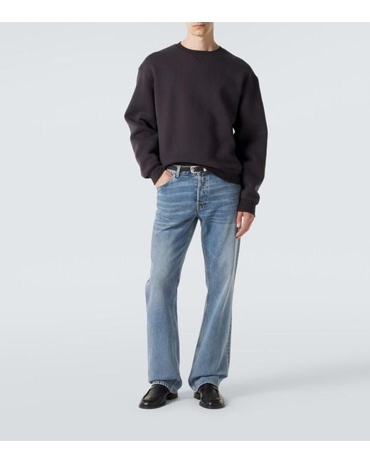 Our Legacy Gray Perfect Cotton And Wool Sweatshirt for men