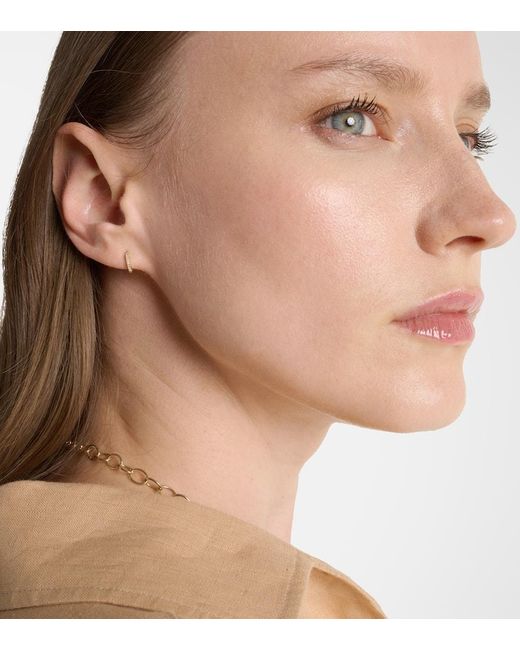 Boucles D'Oreilles En Or 10 Ct Et Diamants STONE AND STRAND en coloris Metallic