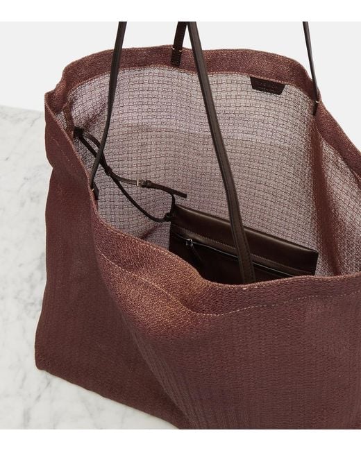 Borsa Barn di The Row in Brown