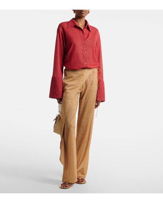 Oseree Red Lumiere Shirt