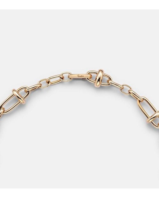 Pomellato Metallic Iconica 18Kt Rose Chain Necklace