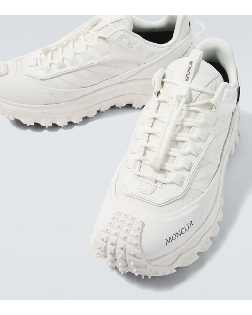 Moncler White Trailgrip Gtx Low Sneakers for men