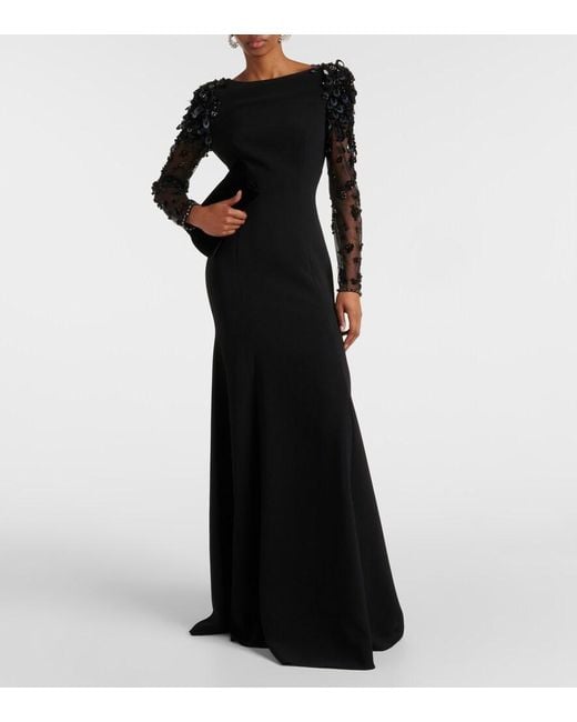 Jenny Packham Black Adulla Dress