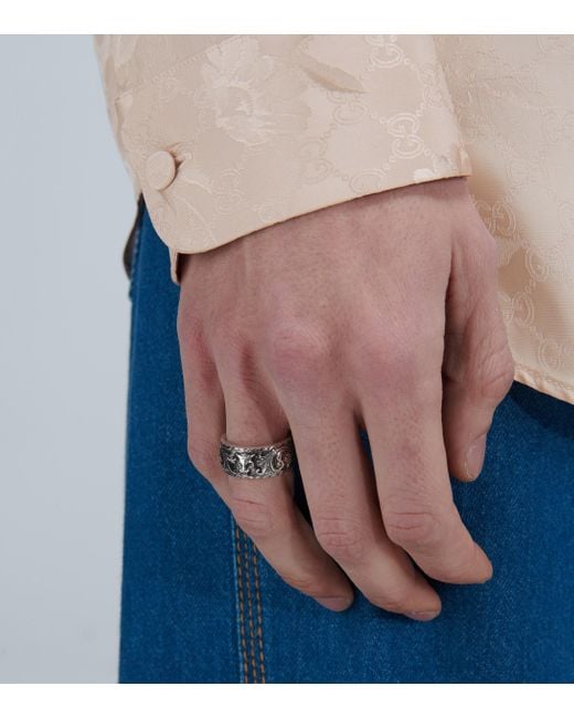 Gucci ring feline sales head