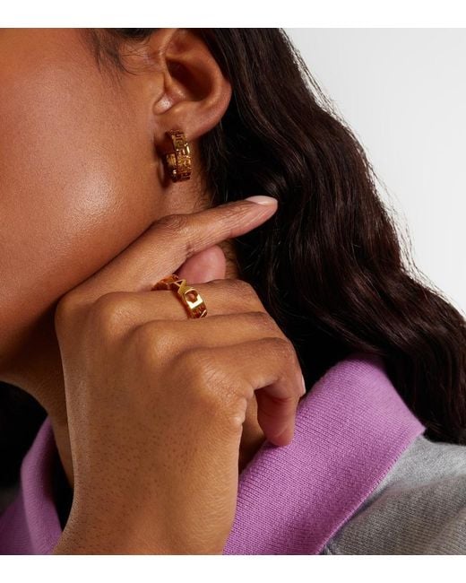 Versace Metallic Ring