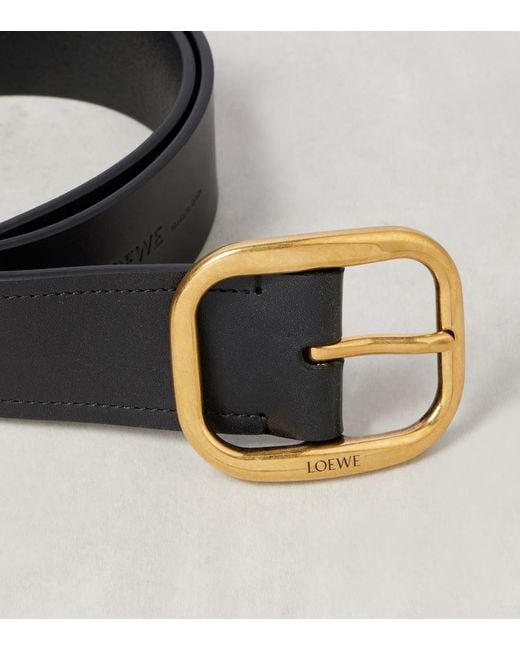Loewe Blue Leather Belt