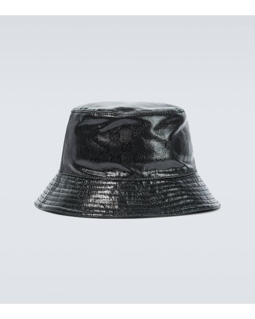 Chapeau bob Gucci pour homme en coloris Noir | Lyst