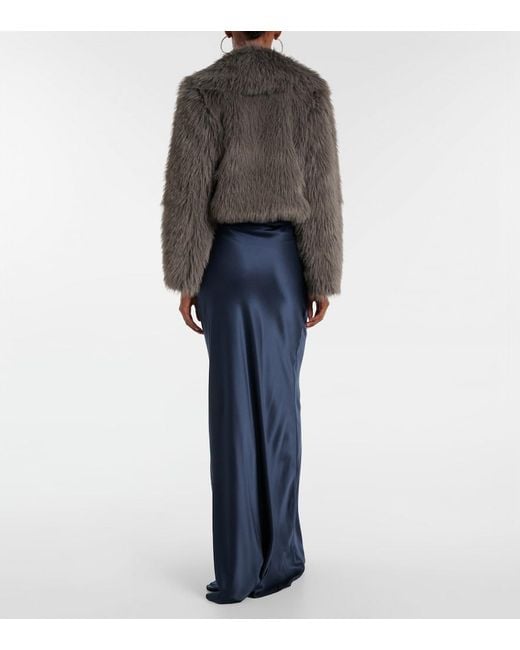 The Sei Gray Cropped Jacket