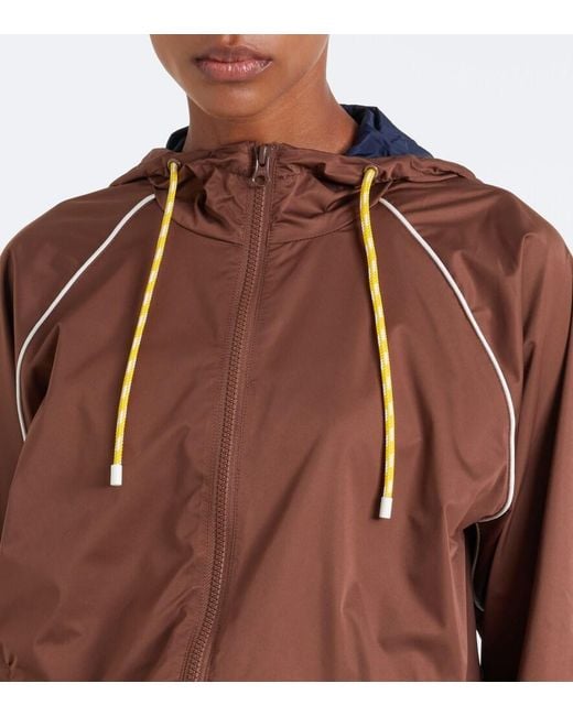 The Upside Brown Lila Hooded Jacket