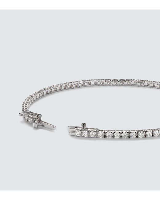 SHAY Metallic 18Kt Tennis Bracelet With Diamonds for men
