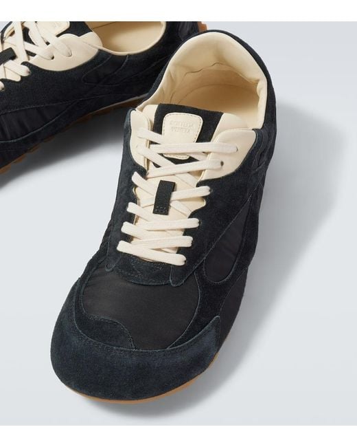 Bottega Veneta Sneakers Orbit Flash Mit Veloursleder in Black für Herren