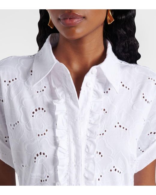 Dorothee Schumacher White Minikleid Summer Blosso