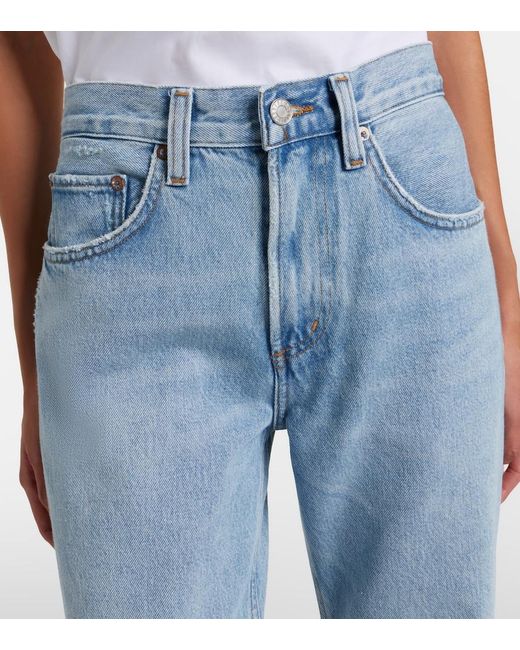 Jeans Bootcut Kick Agolde de color Blue