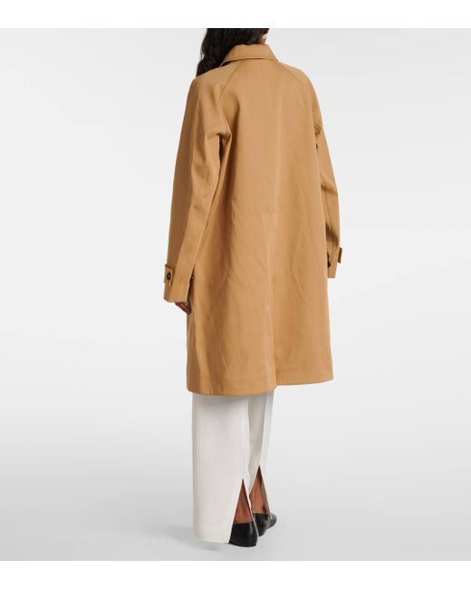 Manteau en coton Totême  en coloris Natural