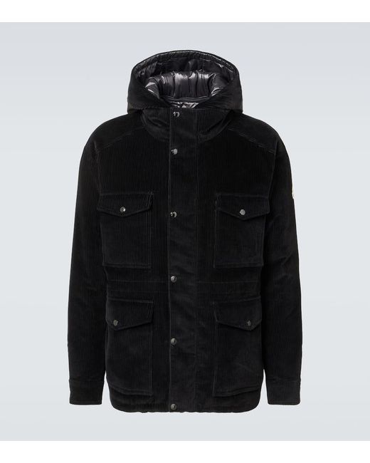 Piumino Reversibile Greselin di Moncler in Black da Uomo