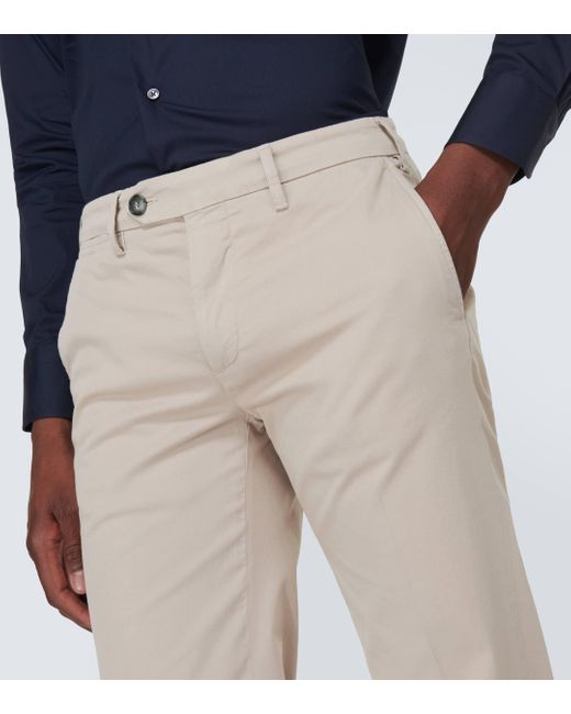 Canali Natural Cotton Twill Chinos for men