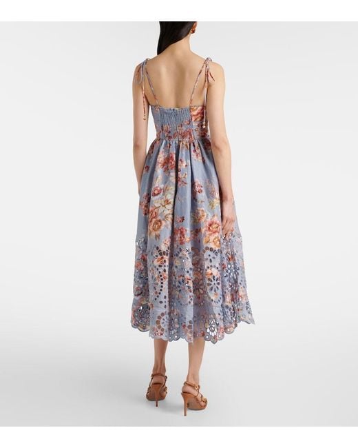 Zimmermann Blue Midi Dresses