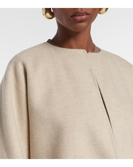 Veste Ovada En Laine Et Cachemire Max Mara en coloris Natural