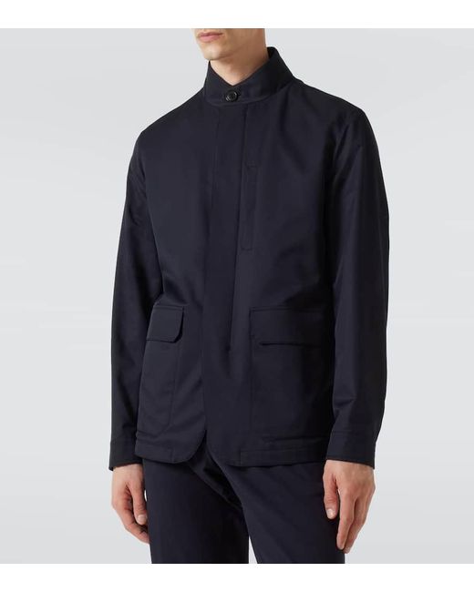 Zegna Feldjacke Motorin 125Cc in Blue für Herren