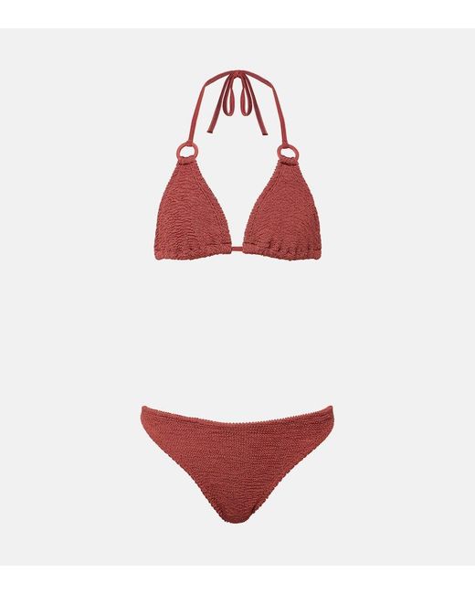 Bikini Eva di Hunza G in Red