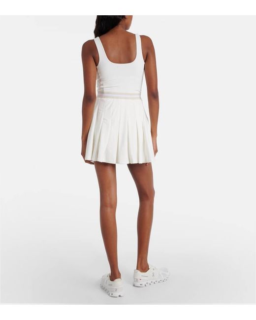 The Upside White Peached Lucette Minidress