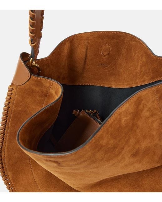 Isabel Marant Brown Oskan Hobo Soft Bag