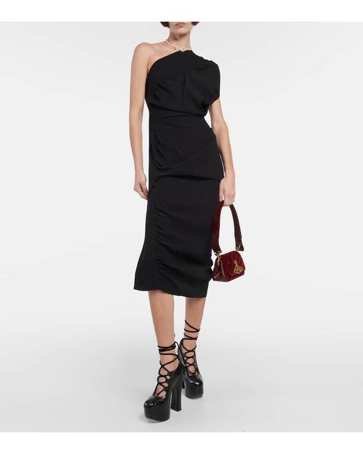 Vestido midi Andalouse Vivienne Westwood de color Black